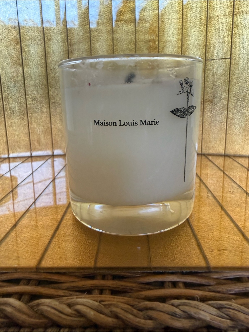 Maison Louis marie antidris cassis 8.5 candle